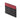 Black Fendi Zucca Shadow Calfskin Colorblock Card Holder