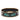 Black Hermès Wide Printed Enamel Bangle 65 Costume Bracelet