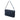 Blue Fendi Canvas FF Marble Baguette Shoulder Bag