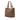 Brown Gucci Medium GG Canvas Icon Bit Tote - Designer Revival