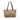 Brown Burberry Supernova Check Wool Tote