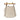 White LOEWE Calfskin Bamboo Bucket Bag Satchel