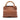 Brown Gucci Small Calfskin Bamboo Shopper Satchel