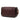 Red LOEWE Sequin Trimmed Anagram PVC Coated Canvas Double Buckle Flap Shoulder Bag