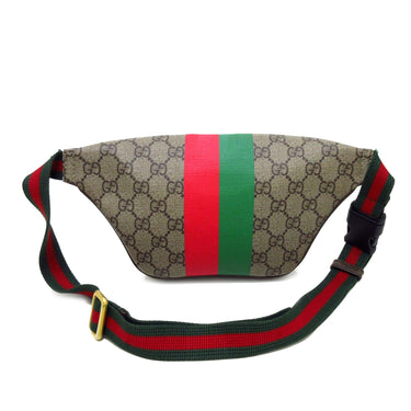 Multicolor Gucci GG Supreme Web Tiger Belt Bag