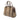 Brown Burberry Vintage Check Canvas Handbag