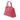 Pink Prada Medium Saffiano Lux Promenade Satchel