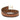 Brown Louis Vuitton Patinated Calfskin Pont Neuf Belt