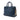 Blue Burberry Medium Leather and House Check Banner Satchel