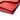 Red Gucci Leather Interlocking G Dollar Wallet on Chain - Designer Revival
