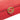 Red Gucci Leather Interlocking G Dollar Wallet on Chain - Designer Revival