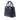 Black Dior Medium Metallic Patent Microcannage Lady Dior Satchel
