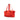 Red Bottega Veneta Nappa Intrecciato Montaigne Shoulder Bag - Designer Revival