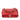 Red Chanel Small Lambskin Elegant Chain Single Flap Satchel - Designer Revival