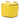 Yellow Chanel Mini CC Quilted Lambskin Vanity Case With Chain Crossbody Bag