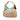 Brown Gucci GG Canvas Bamboo Studded Hobo - Designer Revival