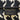 Black Dior Medium Canvas Houndstooth Embroidered Book Tote
