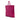 Pink Bottega Veneta Nappa Intrecciato Fold Over Tote Satchel - Designer Revival