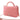 Pink Chanel CC Quilted Lambskin Top Handle Flap Satchel
