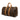 Brown Louis Vuitton Monogram Keepall Bandouliere 50 Travel Bag