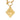 Gold Chanel CC Gold Plated Diamond Shape Pendant Necklace