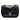 Black Chanel Mini Quilted Lambskin Chain Top Handle Flap Satchel
