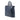 Blue Prada Soft Calf Open Convertible Tote Satchel