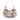 Brown Burberry Patent Trimmed House Check Coated Canvas Hearts Shoulder Bag