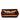 Orange Prada Satin Sequin Stripes Tote