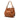 Brown Burberry Medium Leather and House Check Canvas Maidstone Satchel