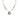 Gold Chanel Gold Plated Faux Pearl CC Pendant Necklace