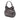 Gray Burberry Metallic Leather Fairby Hobo