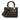 Black Dior Medium Lambskin Cannage Studded Supple Lady Dior Satchel