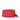 Red Gucci Leather Soho Cosmetic Pouch - Designer Revival