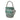 Green LOEWE Bicolor Leather Fringe Bucket Bag