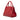Red Prada Small Saffiano Cuir Monochrome Top Handle Tote Satchel