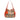 Brown Burberry Small Haymarket Check Canvas and Leather Canterbury Tote