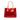 Red Louis Vuitton Monogram Vernis Brentwood Tote Bag