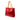 Red Louis Vuitton Monogram Vernis Brentwood Tote Bag