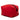 Red Bottega Veneta Lambskin Pouch