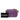 Purple Chanel Mini Lambskin Triple Chain Full Flap Shoulder Bag - Designer Revival