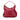 Red Gucci Small Grained Calfskin Miss GG Satchel - Designer Revival