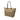 Beige Fendi Zucchino Canvas Tote