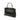 Black Fendi Medium Shiny Nappa Peekaboo Iconic Satchel