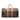 Brown Louis Vuitton Monogram Keepall 55 Travel Bag