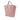 Pink Gucci Leather Swing Convertible Tote Satchel