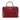 Red Chanel Large Lambskin Trendy CC Bowling Bag Satchel