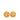 Gold Chanel CC Gold Plated Round Clip On Earrings