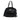 Black Prada Nappa Antique Bow Satchel