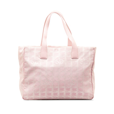 Pink Chanel New Travel Line Tote